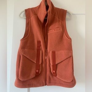 Outdoor Voices Primofleece Vest in Rust